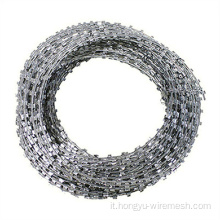 concertina di alta qualità Galvanized Razor Wire Fence